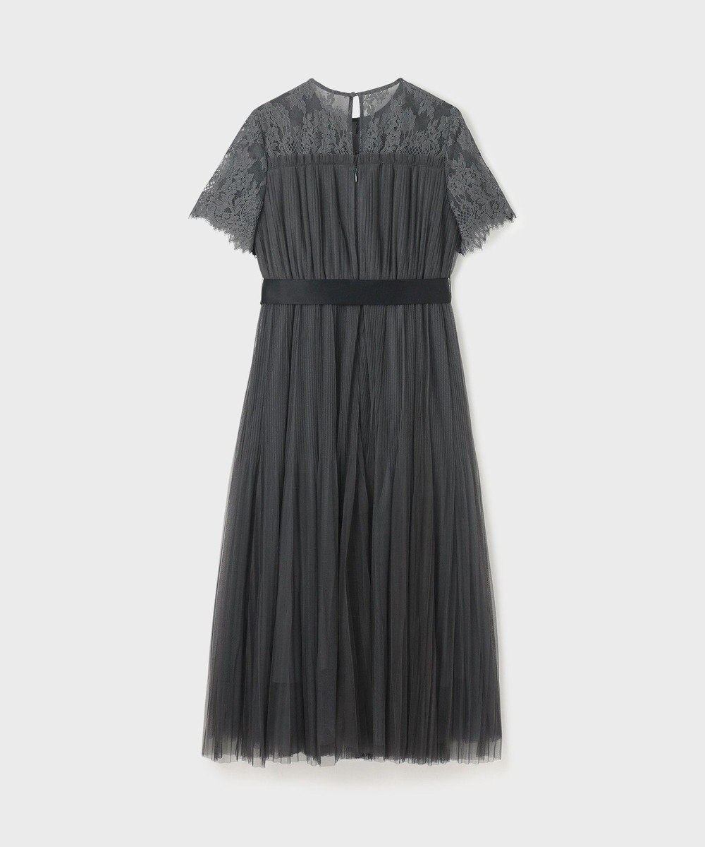 GRACE CONTINENTAL チュールプリーツドレス 