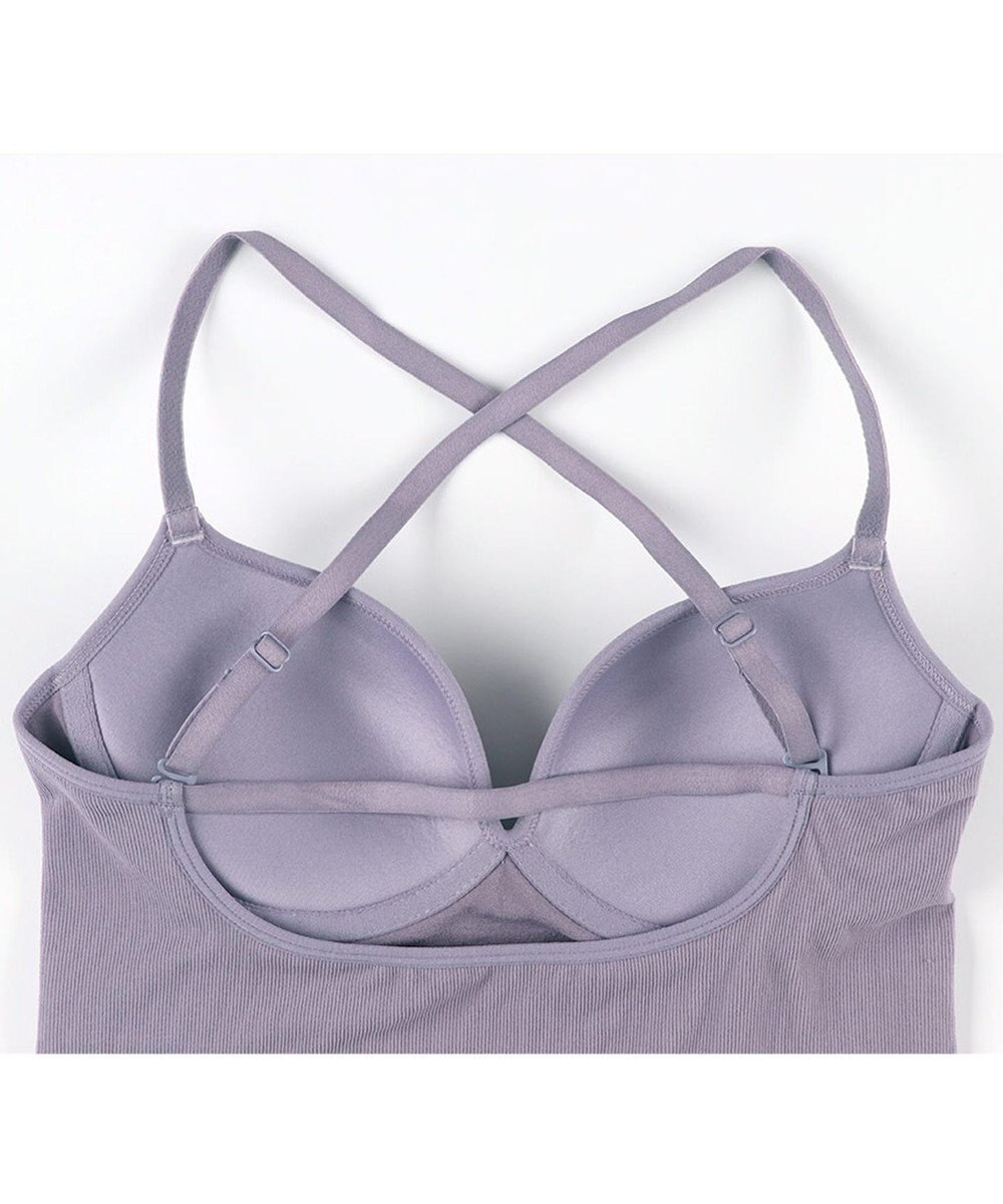 WACOAL カップ付きインナー 【GOCOCi ゴコチ】 ぴったりフィット ズレにくい 洗濯機洗い可能(ネット使用) ブラキャミソール ブラトップ レディース ノンワイヤー UGG122 /ワコール 