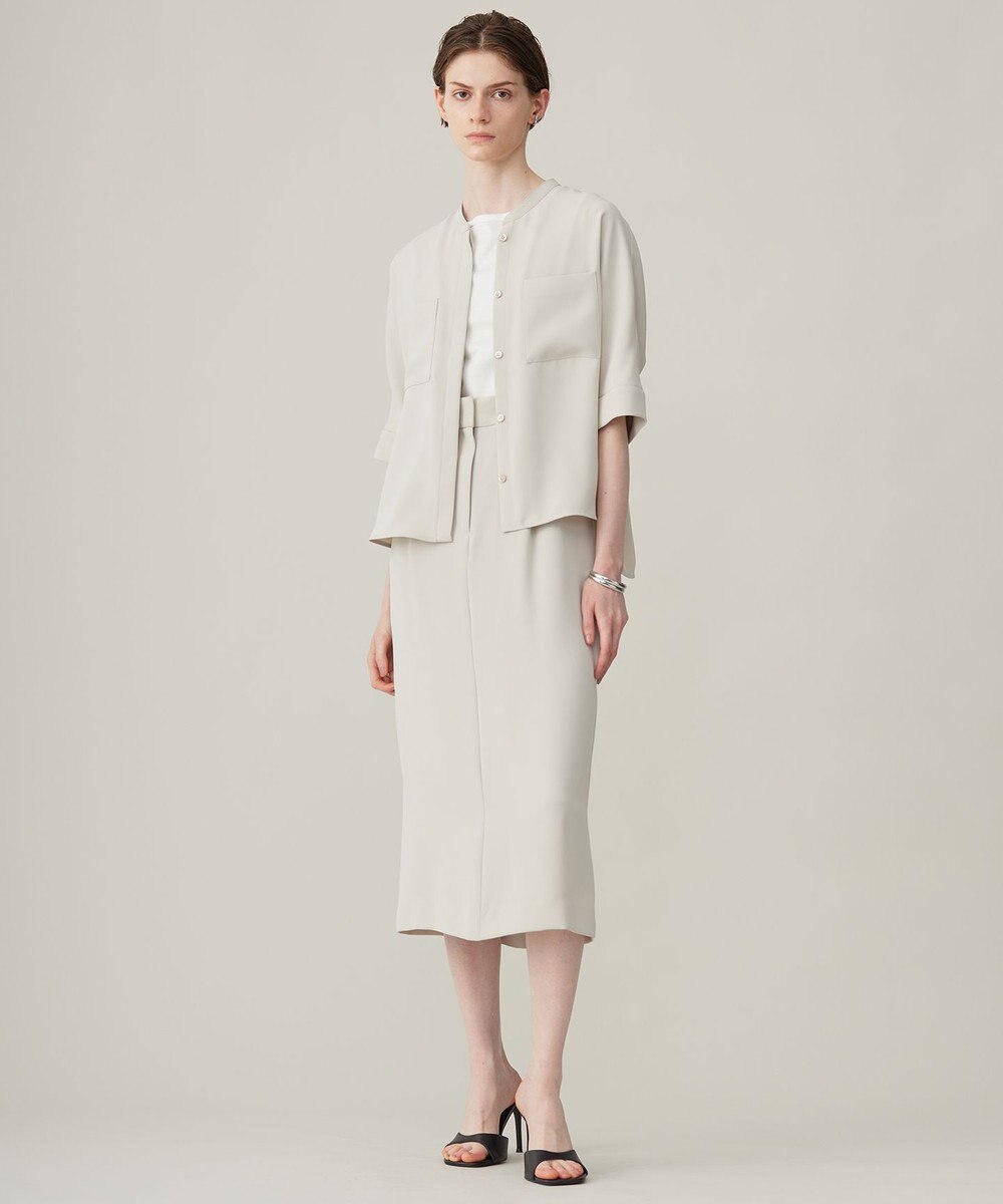 ICB 【洗える】ライトダブルクロス ジャンパースカート 