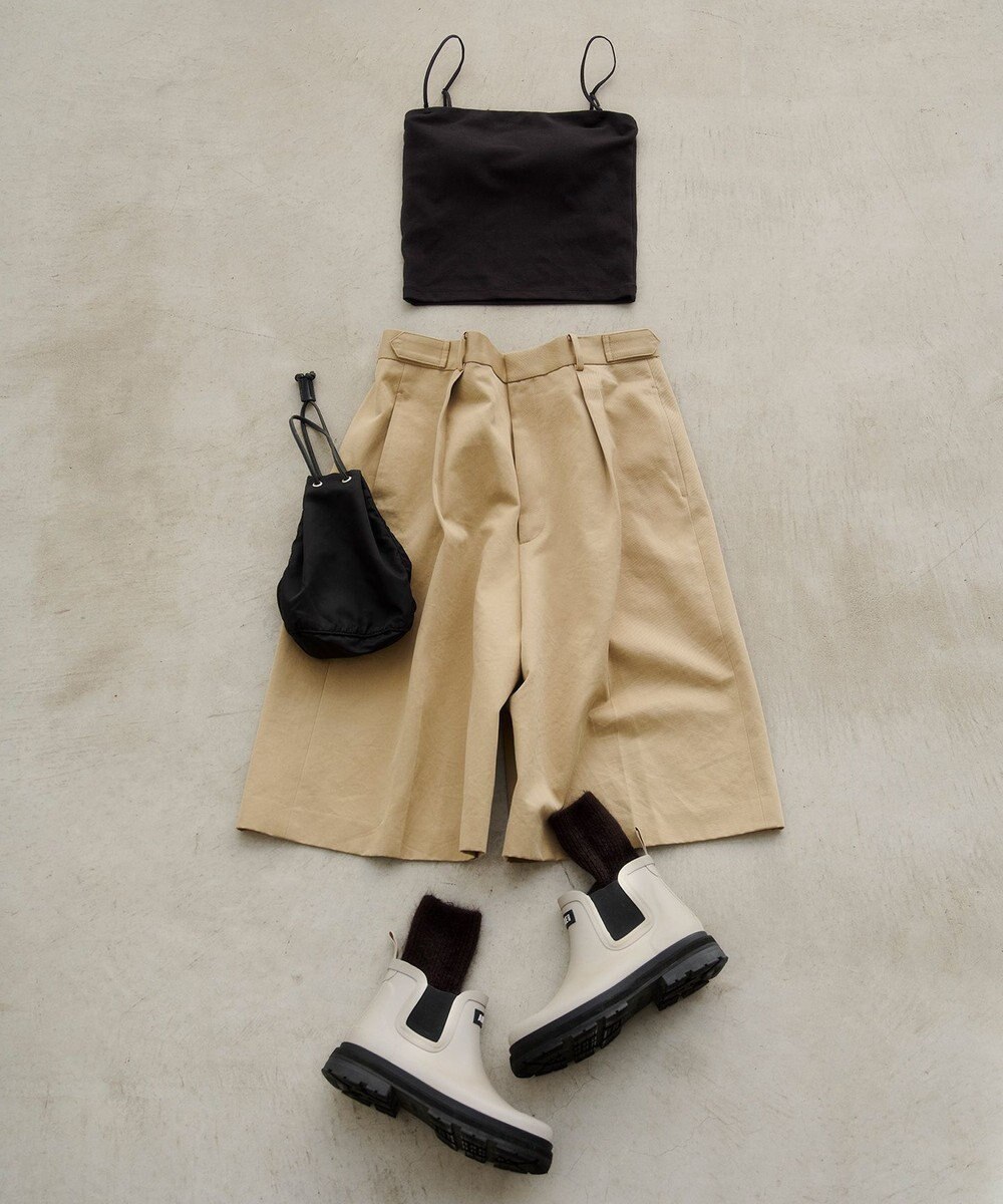 AMPHI カップ付きインナー 【ブラトップ】 ストラップ取り外し可 上向きで立体的なバストシルエット しめつけ感が少ない 脇スッキリ JWG102 アンフィ／ワコール 