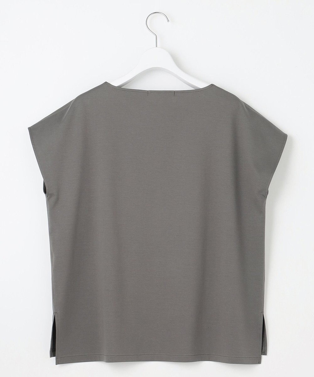 23区 【洗える】アイレットジャージー フレンチスリーブ カットソー 