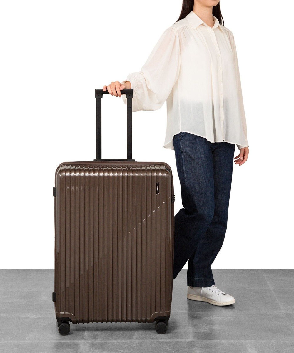 ACE BAGS & LUGGAGE 【WEB限定】ACE クレスタS スーツケース 86/101L ストッパー付き 09163 エース 