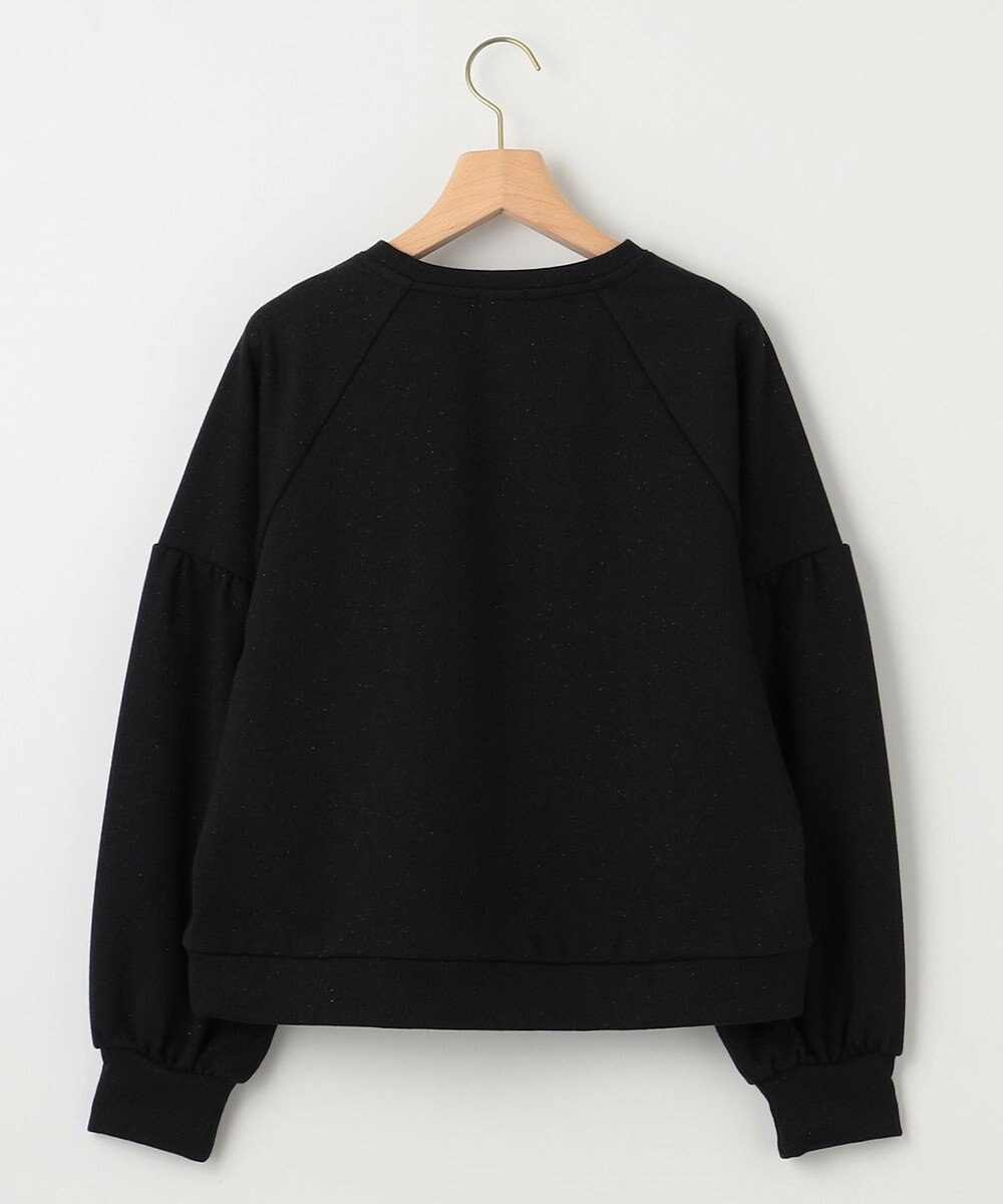 組曲 ラメパフスリーブプルオーバー 