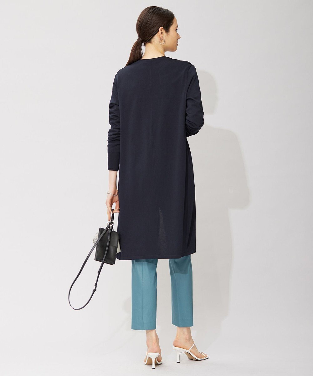 ICB 【WEB限定カラーあり】 シンセティックハイゲージ ロングカーディガン 