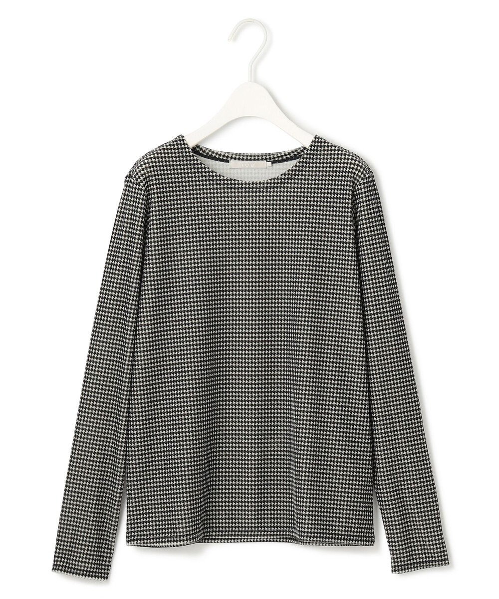 ICB ベロアプリント ジャージーカットソー 