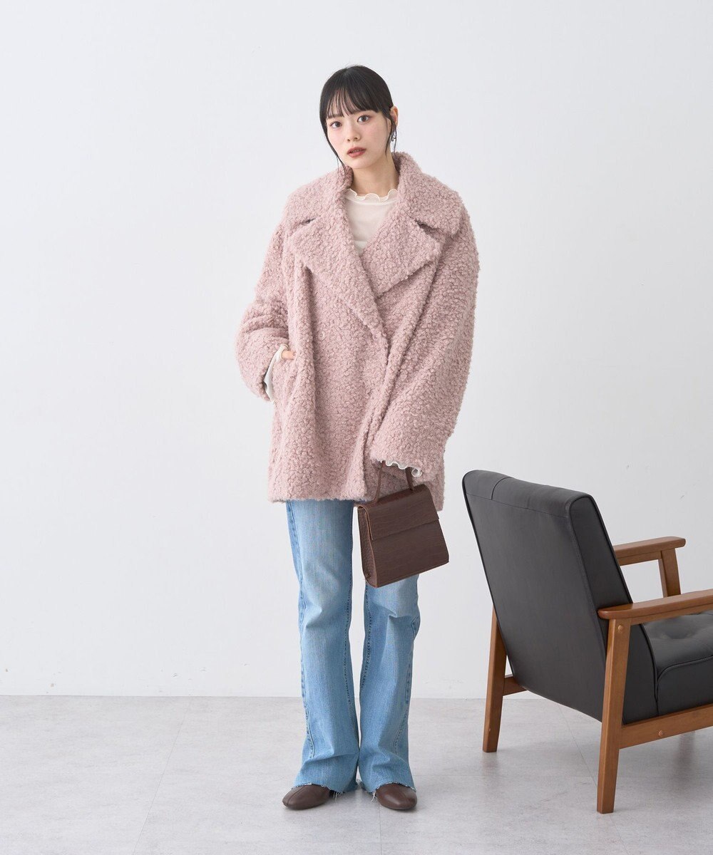 earth music&ecology ループファーコート 