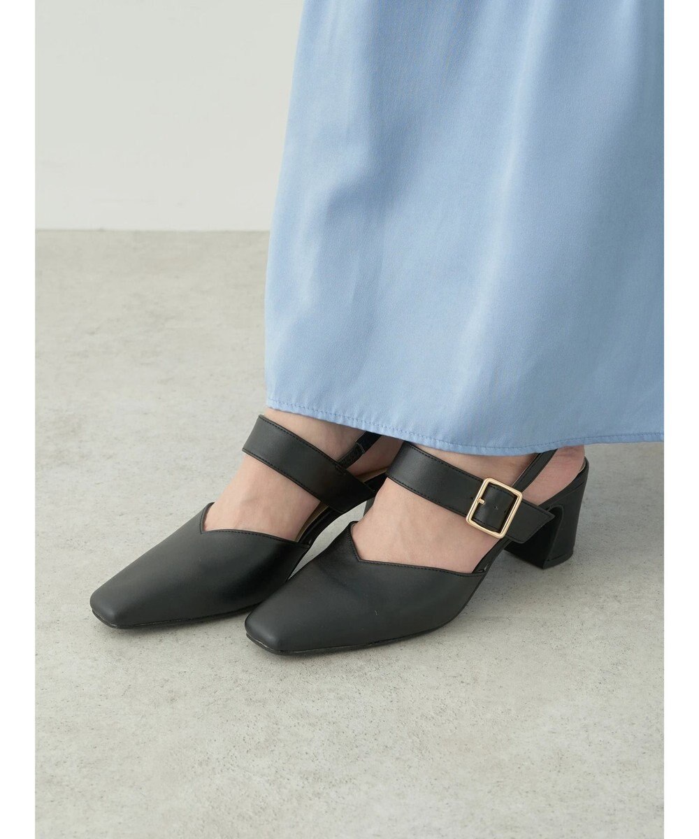 earth music&ecology ＯＲｉｅｎｔａｌＴＲａｆｆｉｃ　スクエアトゥパンプス 