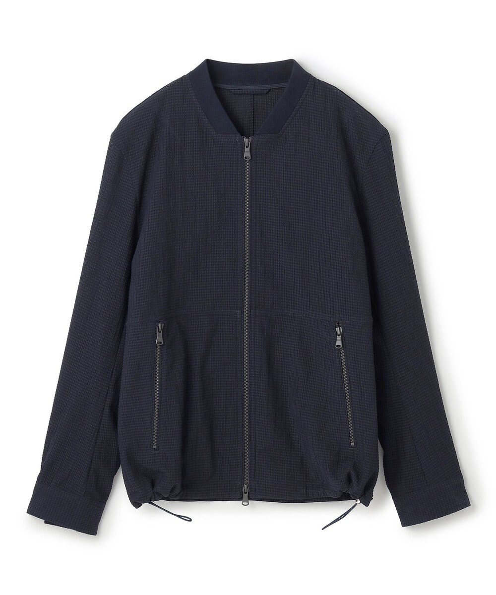 JOSEPH HOMME ＜新色追加＞新素材【通気性/ストレッチ】トリコサッカーストレッチ 　ジップアップブルゾン 