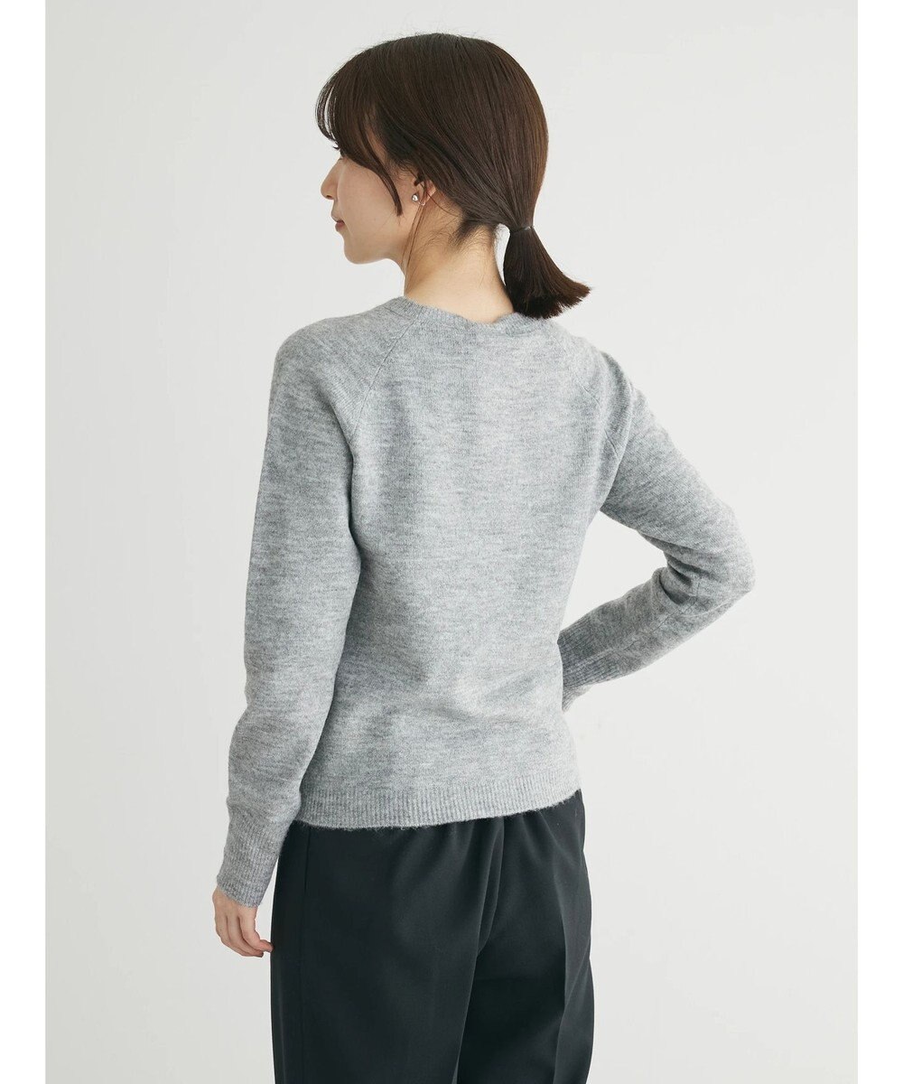 Green Parks ビジュー付きニットプルオーバー 