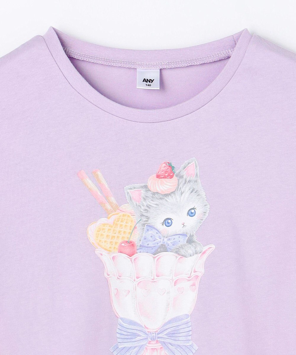 ANY KIDS アニマルモチーフ長袖Tシャツ 