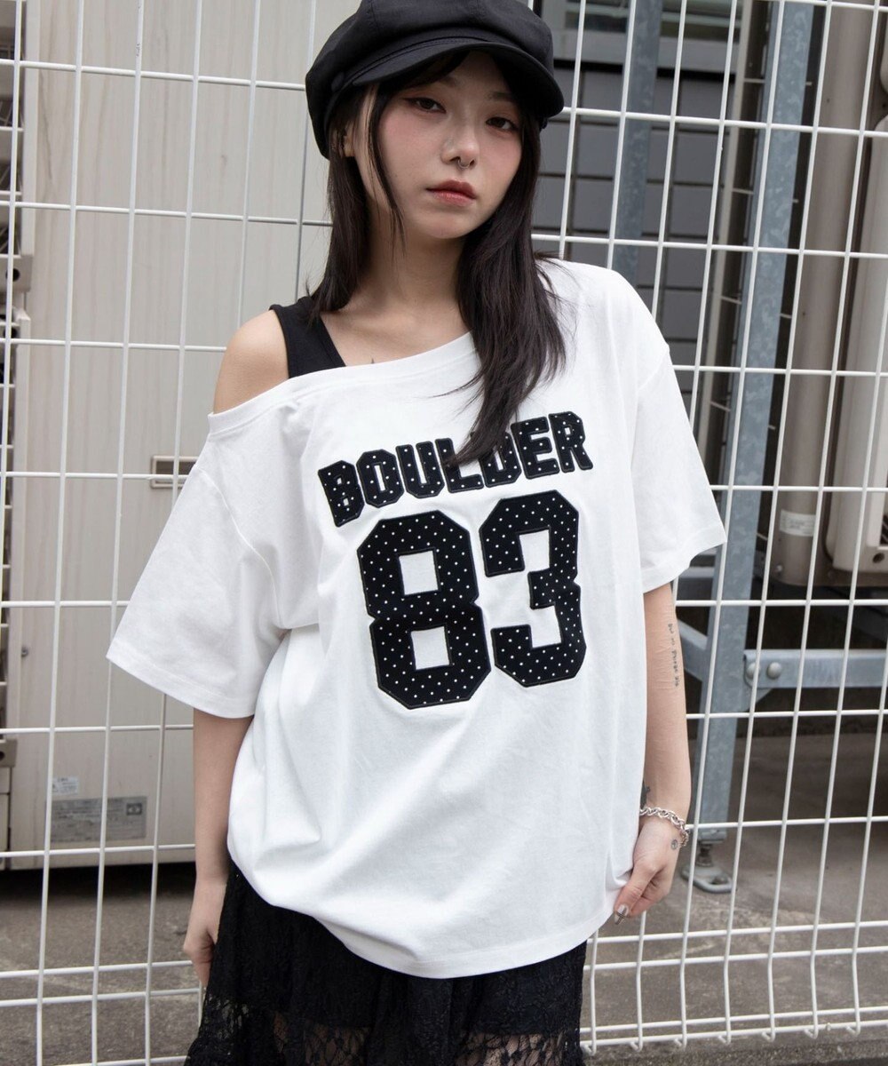 WEGO タンクレイヤードワンショルビッグT 