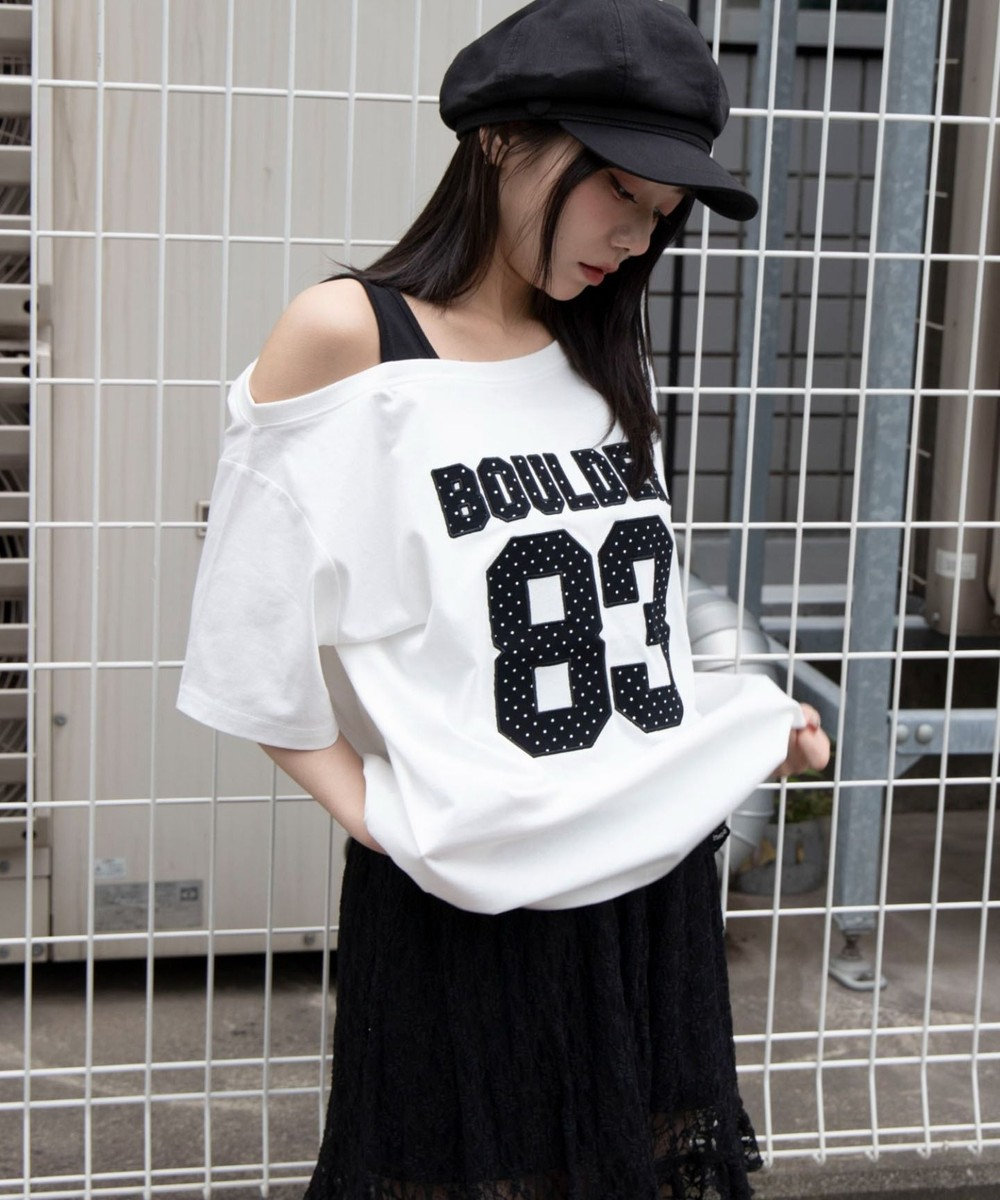 WEGO タンクレイヤードワンショルビッグT 
