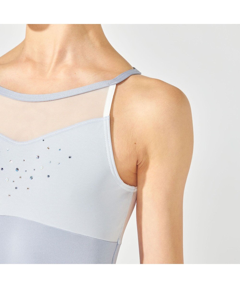 Chacott ノースリーブレオタード 