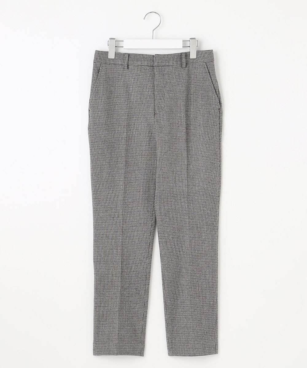 J.PRESS LADIES S 【洗える】チェルビック チェック テーパード パンツ 