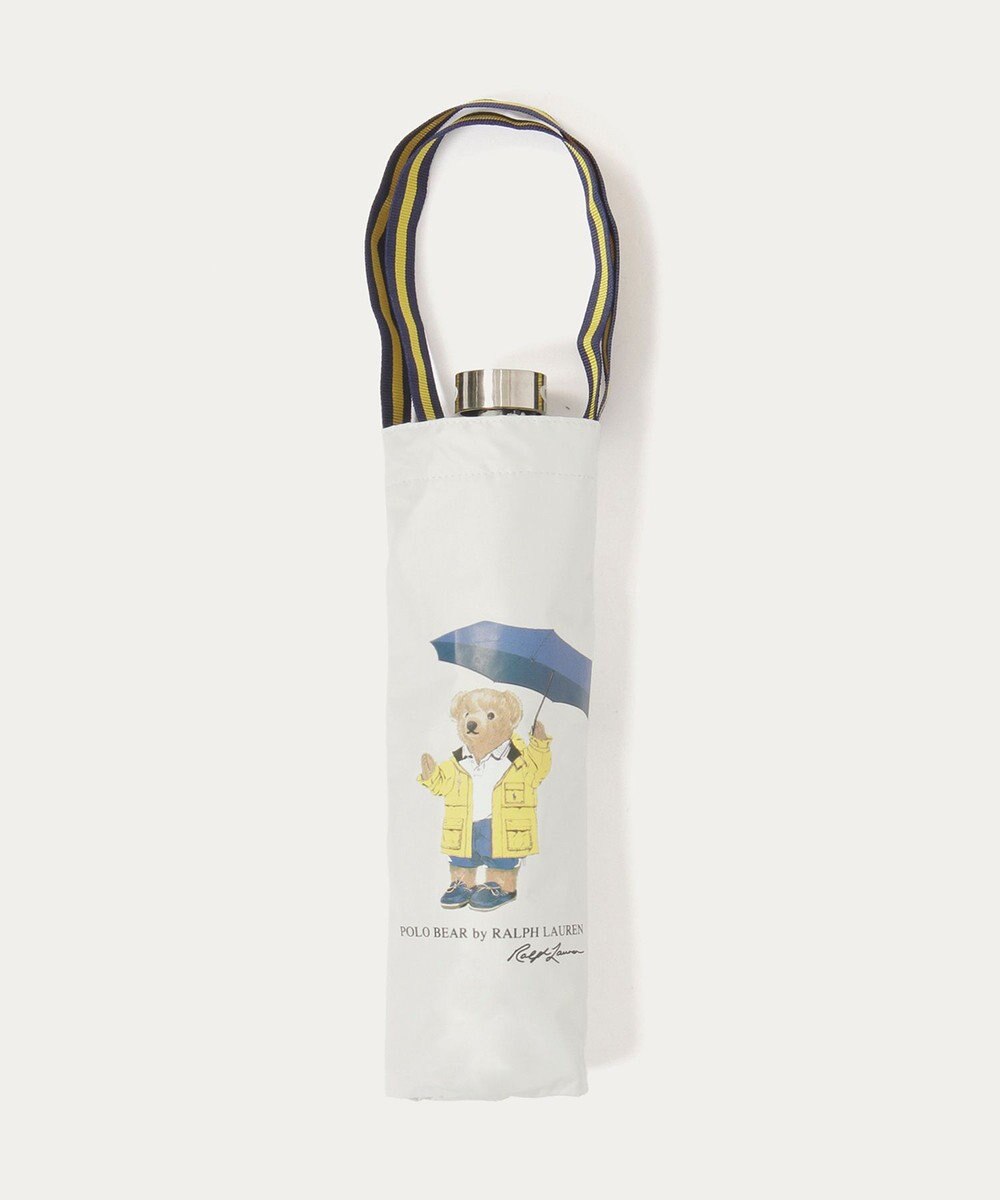 MOONBAT 【 遮光率100％/遮熱/UV/軽量】POLO RALPH LAUREN（ポロ ラルフローレン）晴雨兼用日傘  レインベア  折りたたみ傘 