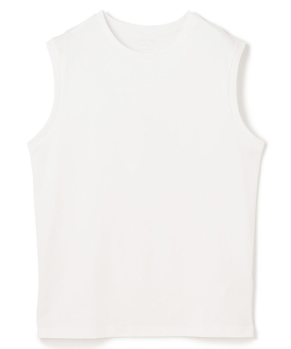 UNFILO MENS BASIC ノースリーブ カットソー 