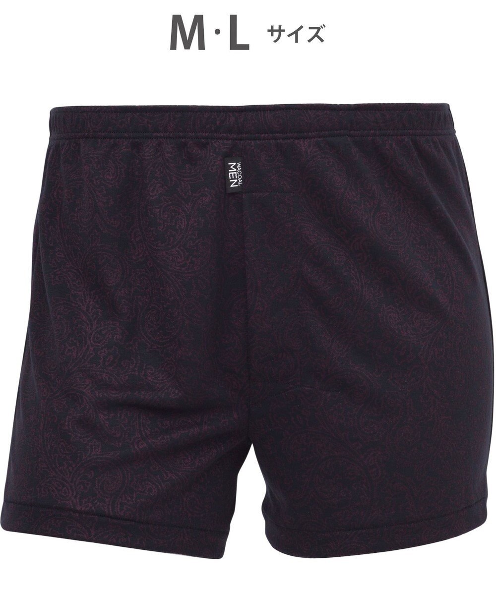 WACOAL MEN トランクス【らく窓パンツ】ボタン開閉の手間なし 中が見えにくい設計  前開き 下着 WT5423  /ワコールメン 