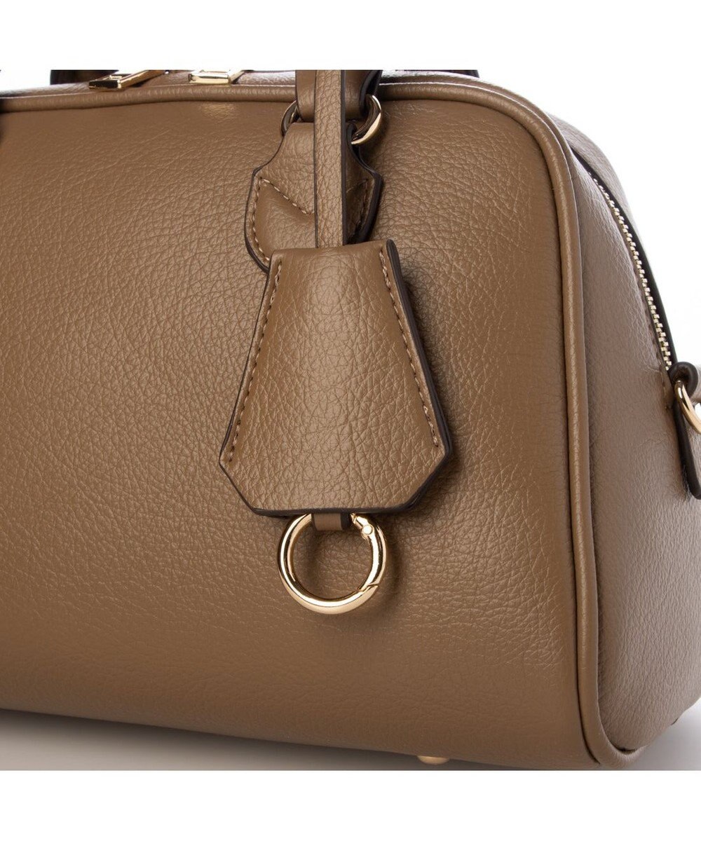 UNBILLION 【テレビ ドラマ着用アイテム】カシュカシュ cachecache / シボフェイクレザー2wayボストンバッグ 