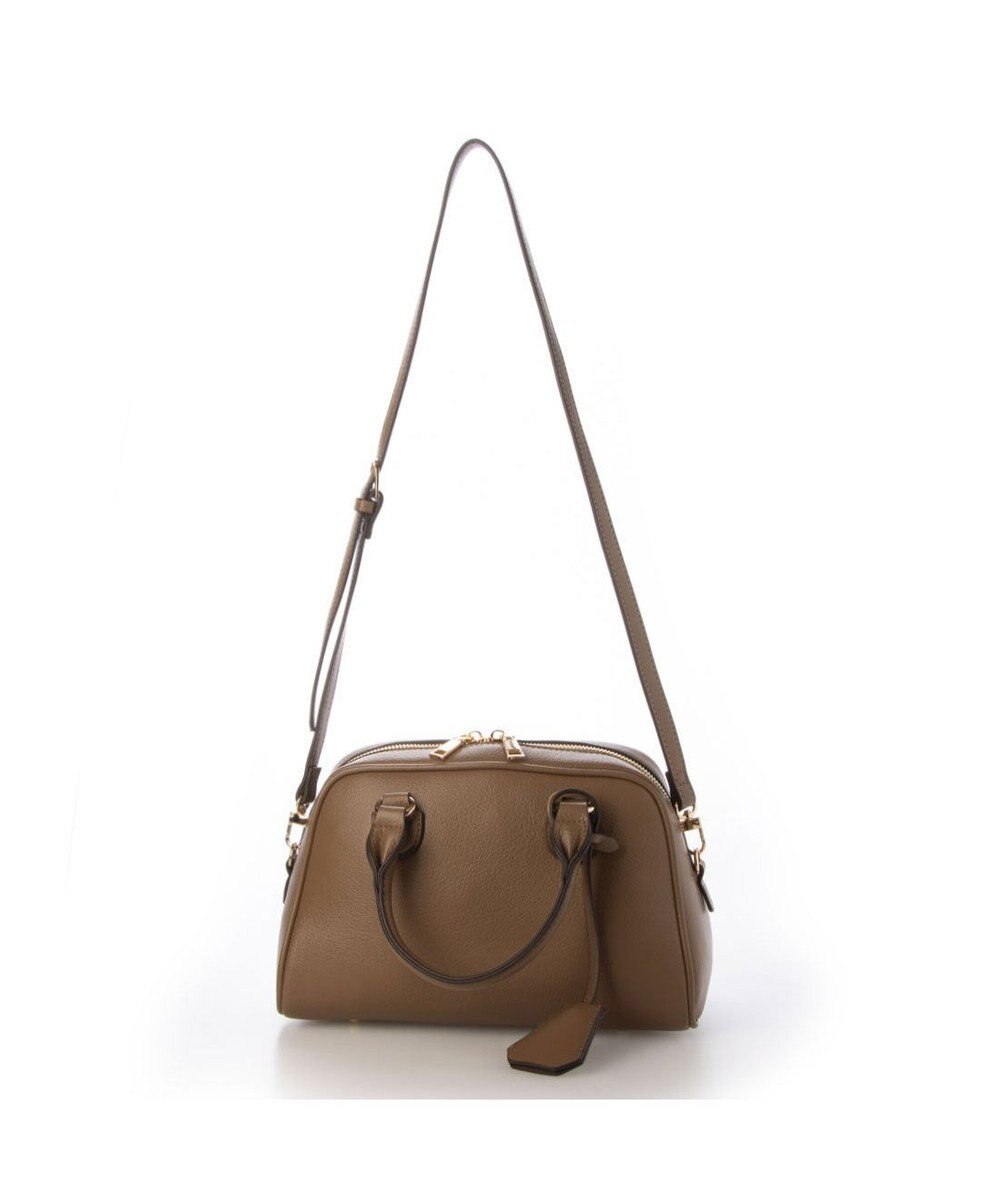 UNBILLION 【テレビ ドラマ着用アイテム】カシュカシュ cachecache / シボフェイクレザー2wayボストンバッグ 