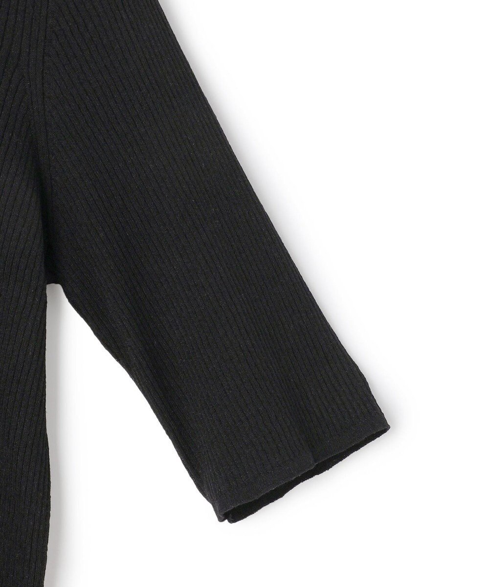 ICB L 【先行予約】 リネンブレンドシアー クルーネックリブニット 