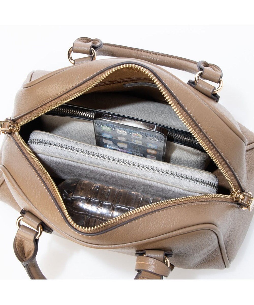 UNBILLION 【テレビ ドラマ着用アイテム】カシュカシュ cachecache / シボフェイクレザー2wayボストンバッグ 