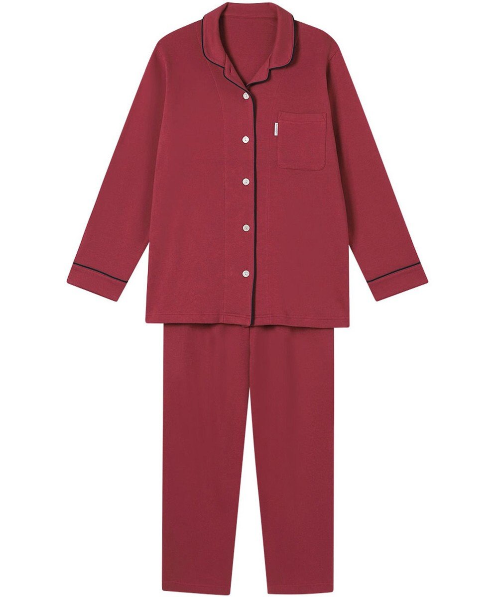 ワコール／睡眠科学 パジャマ 綿100%(本体) あったか 長袖 長ズボン レディース YDW450 睡眠科学／ワコール 