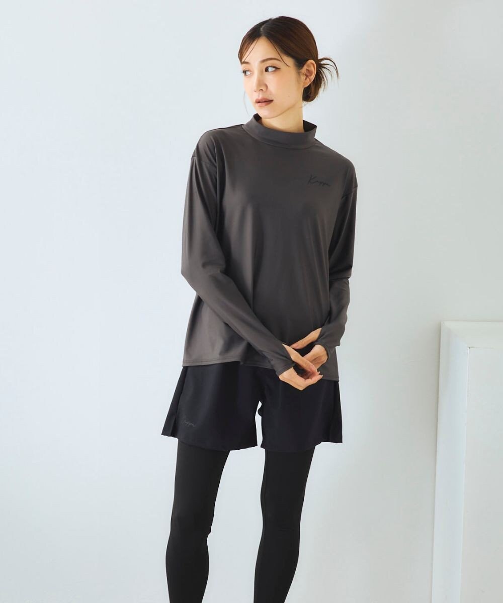 OP／FILA 【Kappa】ハイネック長袖T5点セット水着　タンキニデザイン 