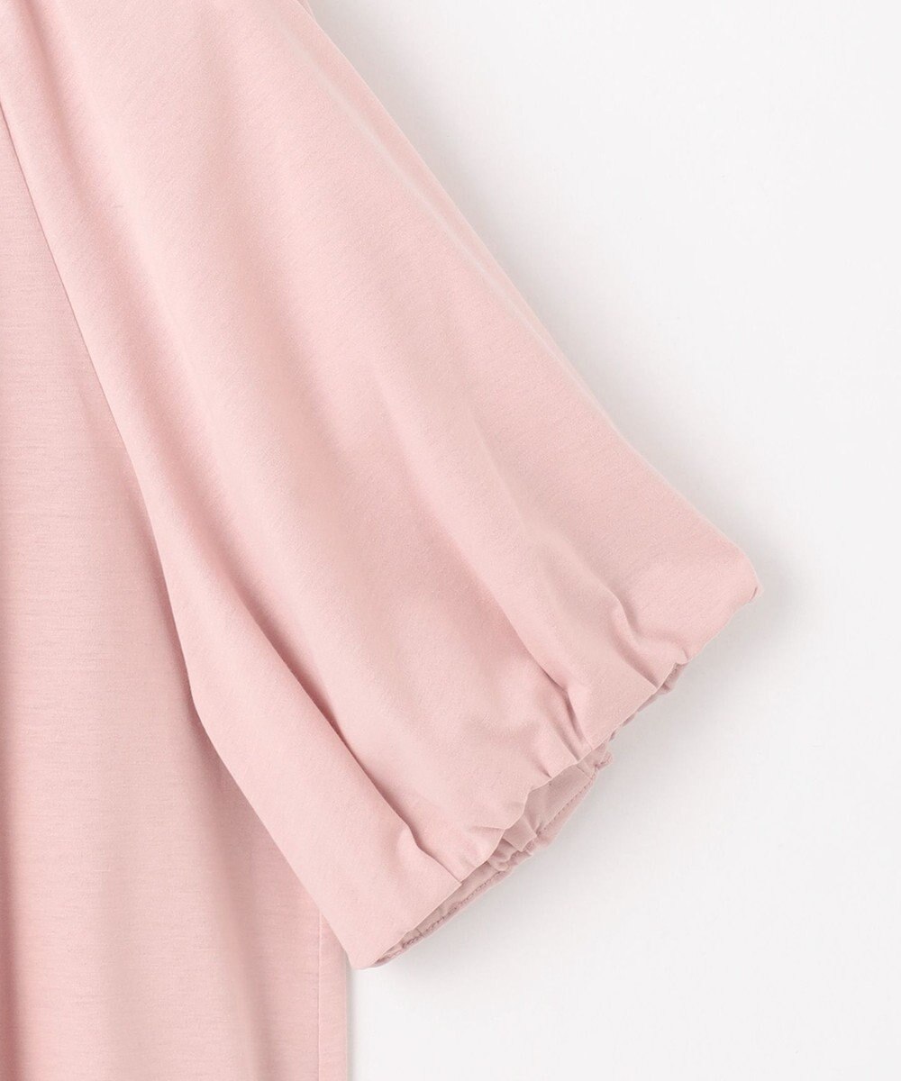 J.PRESS LADIES 【WEB限定・洗える・接触冷感】バルーンジャージー カットソー 