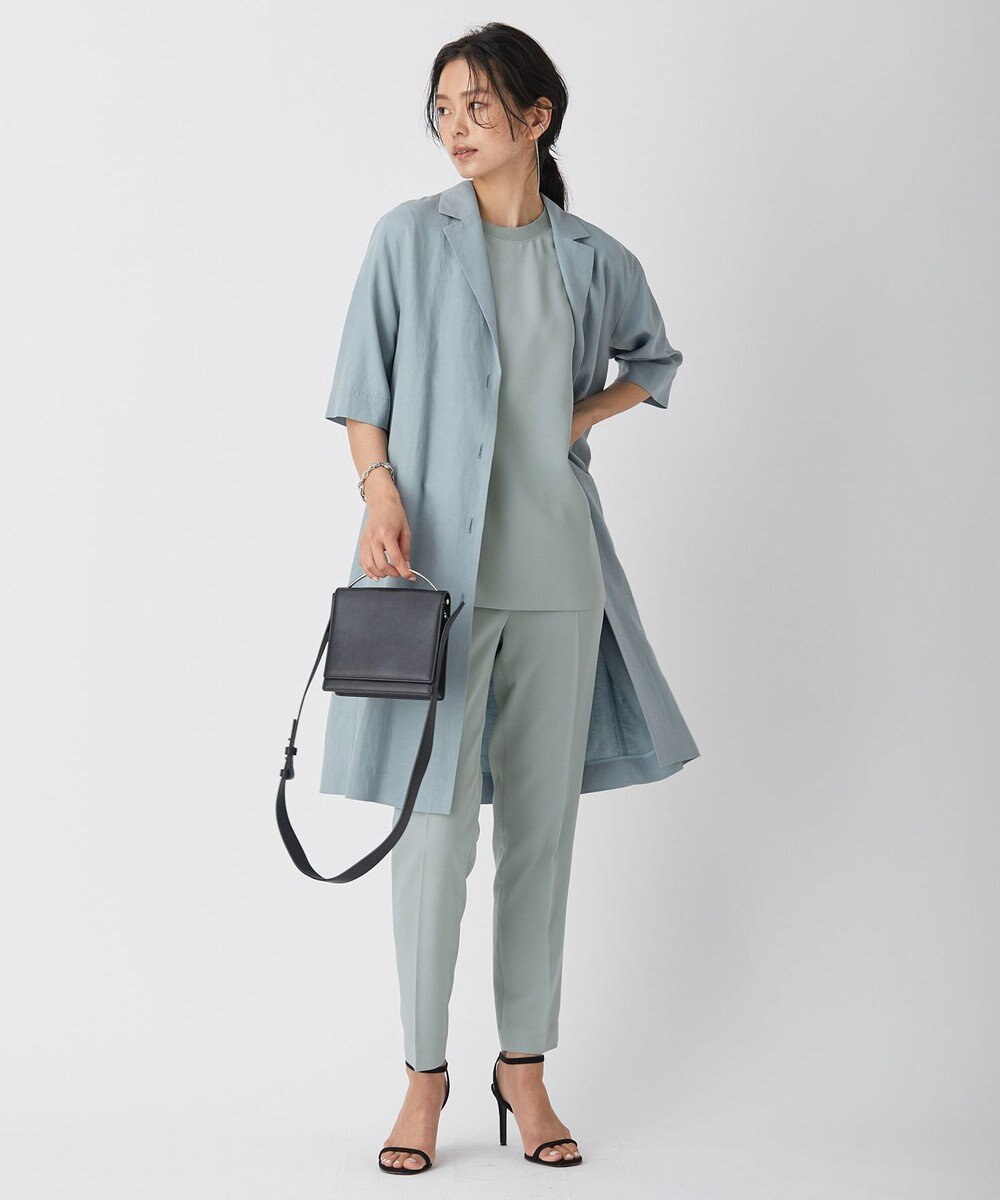 ICB 【洗える】 Unleash  半袖ロングジャケット 