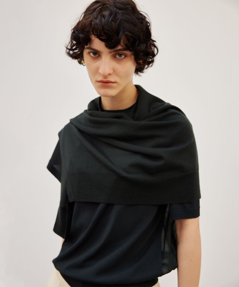 BEIGE， 【洗える】LA MONNAIE / ショールニット 