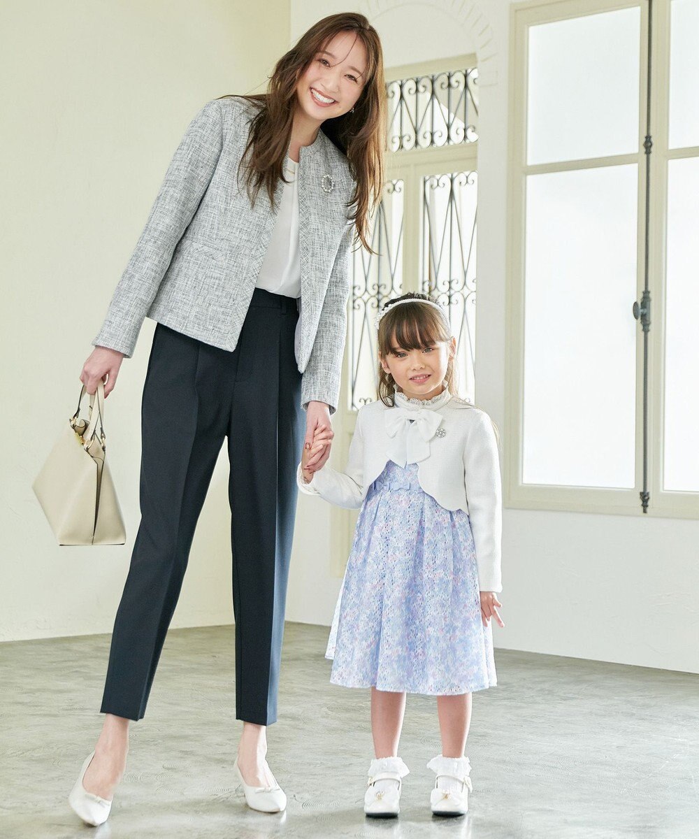 ANY KIDS エナメルヒールパンプス 