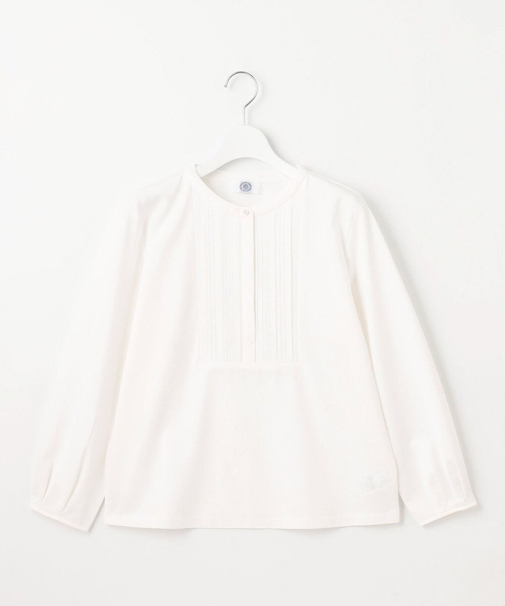 J.PRESS LADIES S 【吸水速乾】プレーティングジャージー ハシゴレース カットソー 