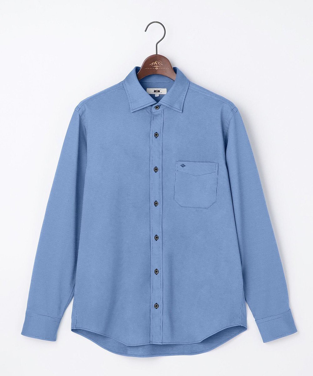JOSEPH ABBOUD 【イージーケアなジャージー素材・ストレッチ】コンパクトジャージーシャツ 