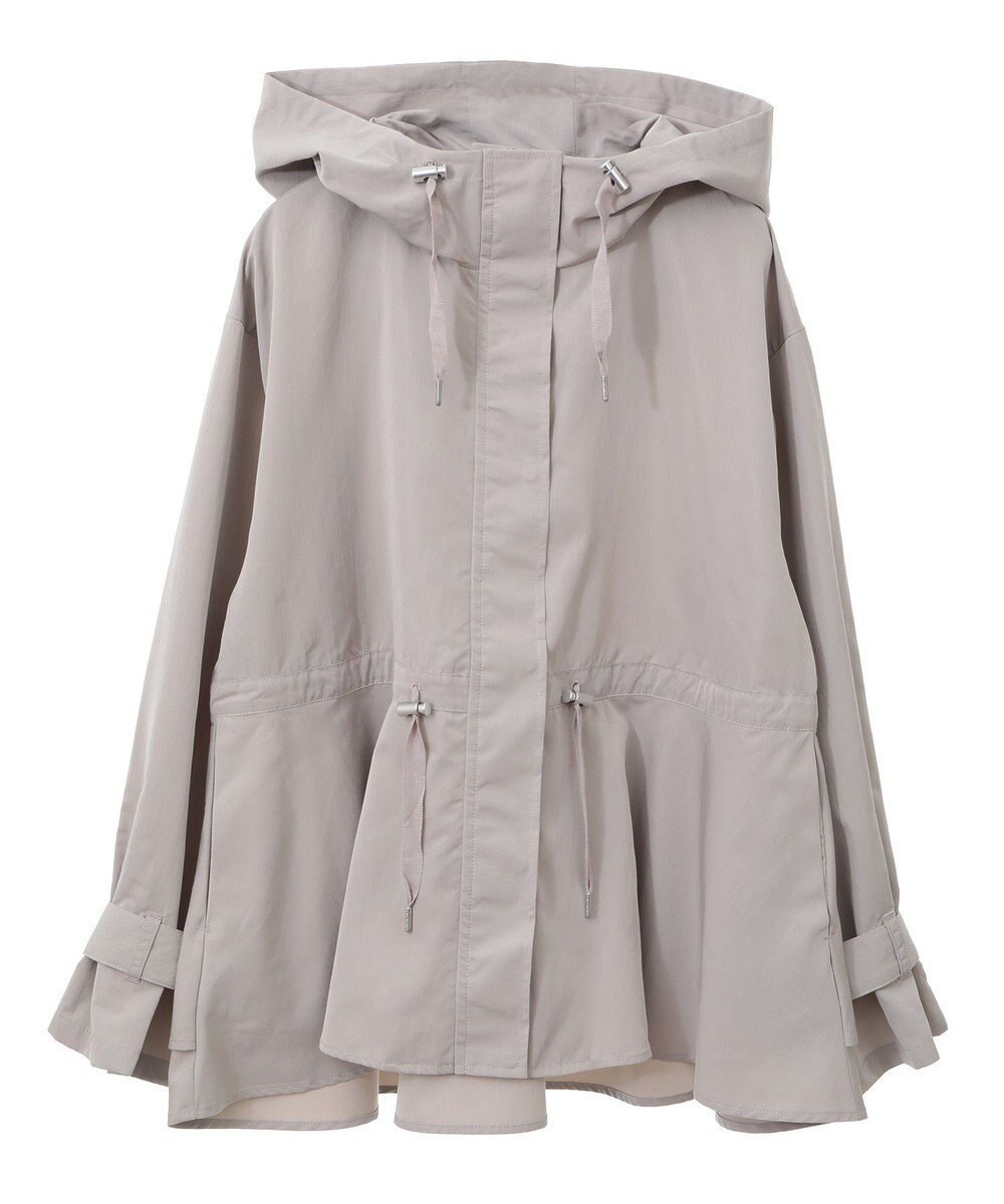 earth music&ecology ドロストペプラムマウンテンパーカー 