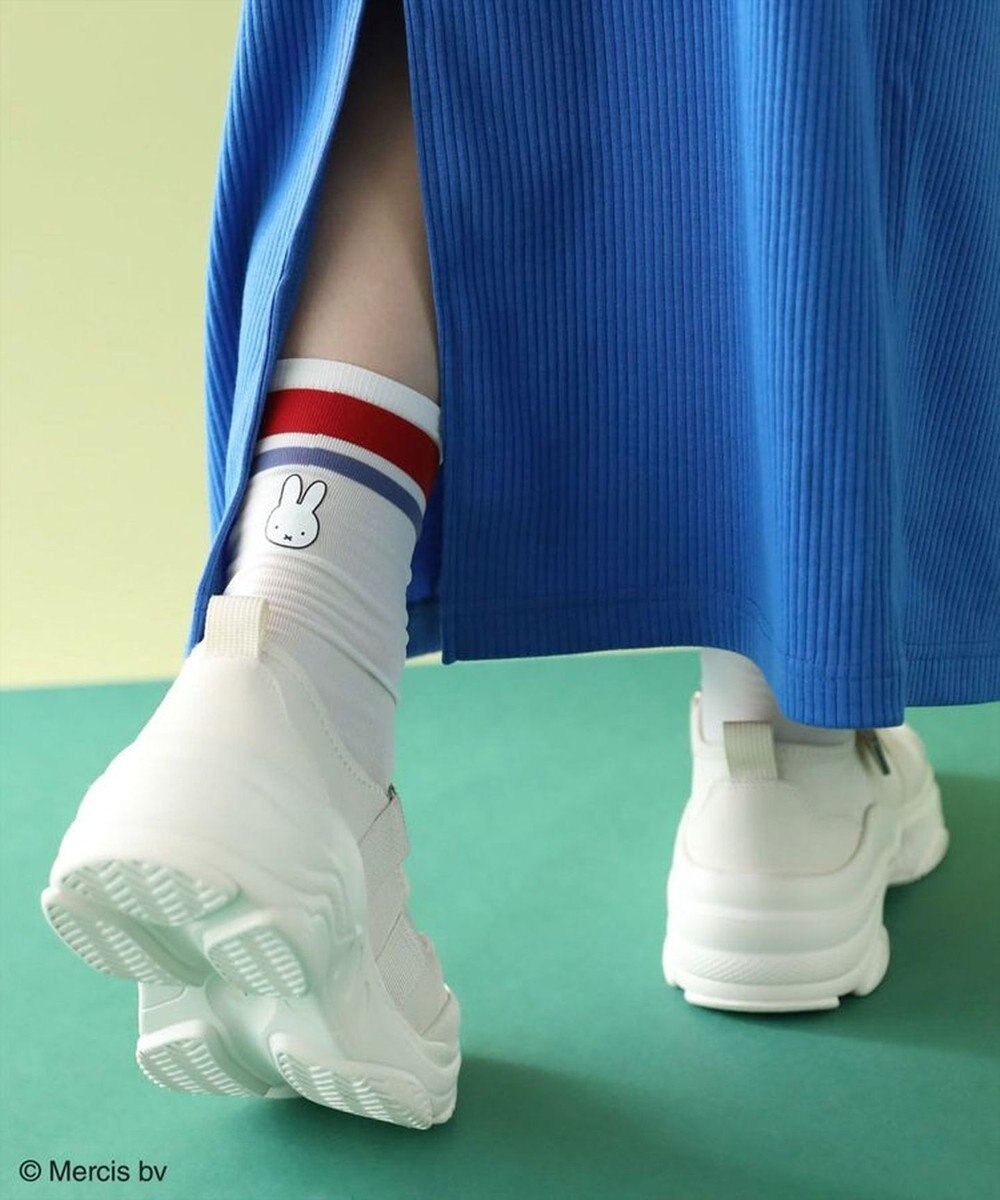 Green Parks Ｍｉｆｆｙ／配色ラインソックス 