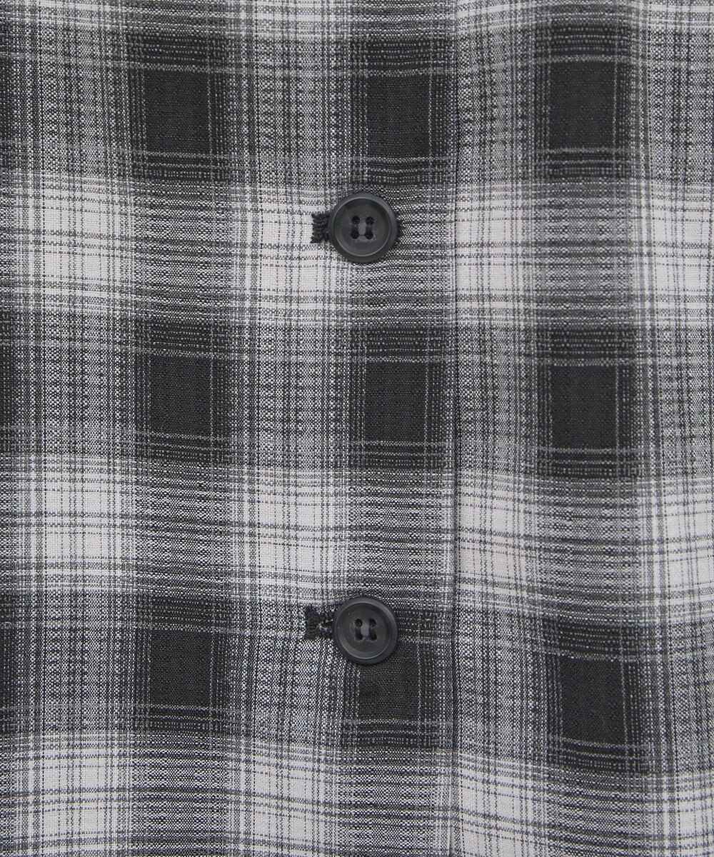 Green Parks チェック５分袖ジャケット 