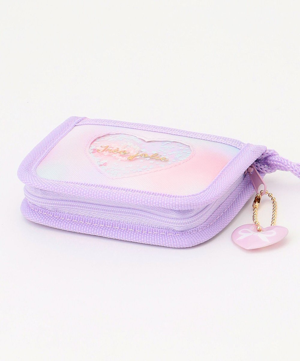 ANY KIDS シャラシャラファスナーウォレット 