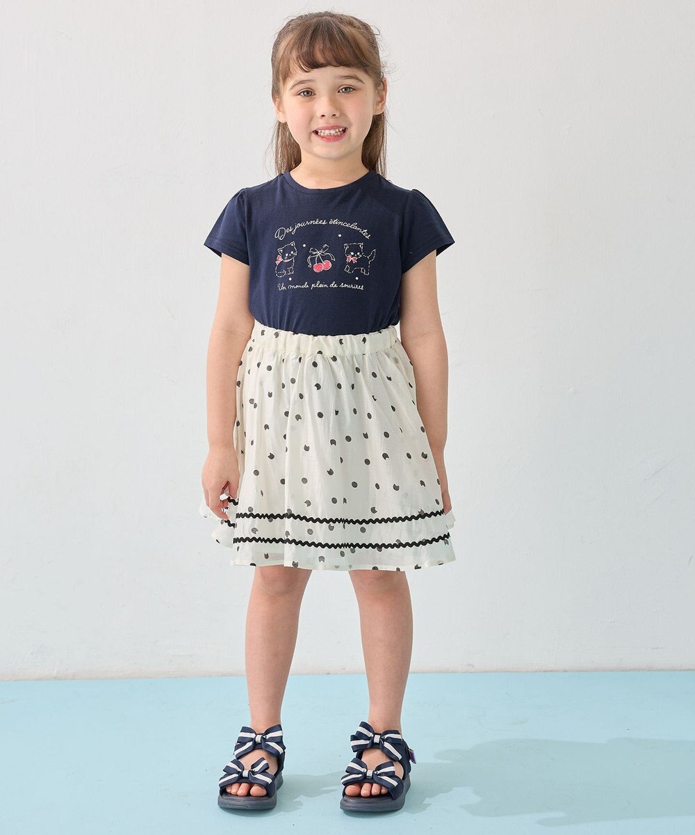 ANY KIDS セーラーカラー Tシャツ 