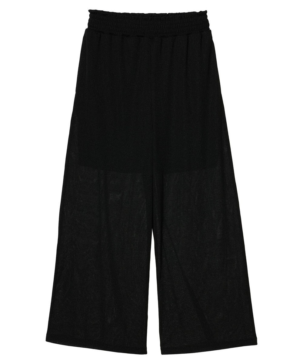 earth music&ecology ラメリブパンツ 