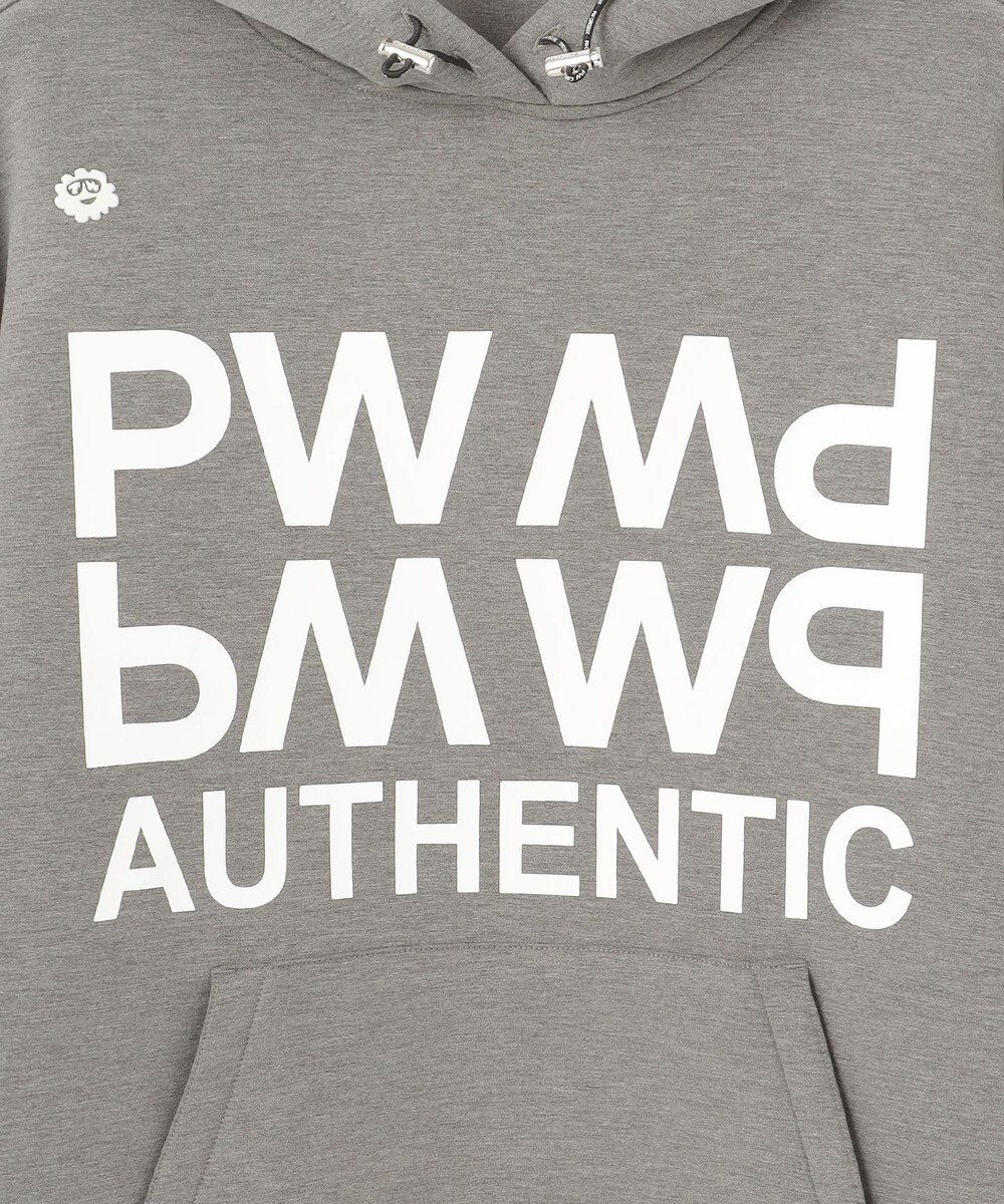 PW CIRCULUS 【NEWデザイン】【MEN】 LOGO graphic  デタッチャブルフーディー 