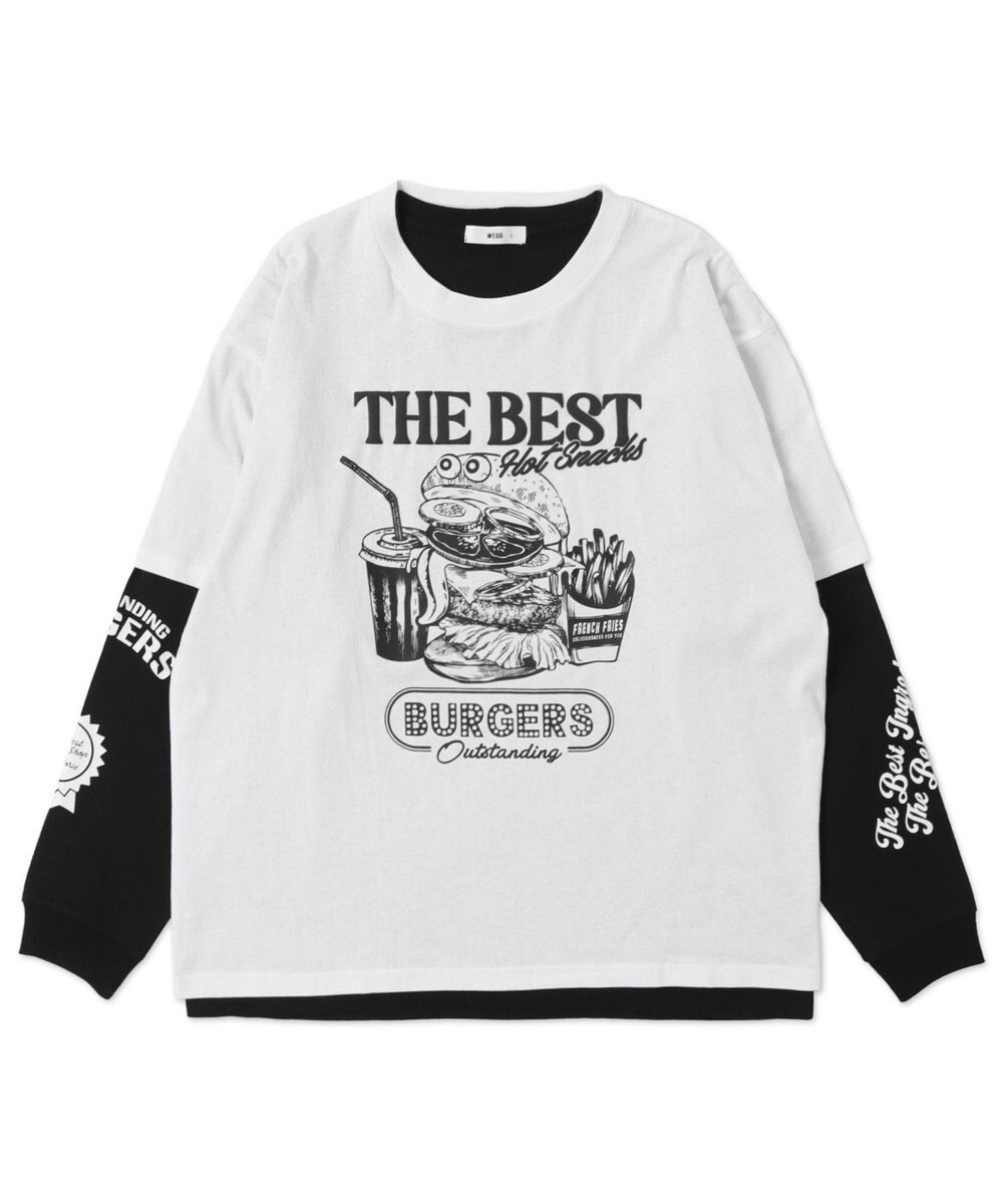 WEGO 【ユニセックス着用ITEM】グラフィックアンサンブルT（LS） 