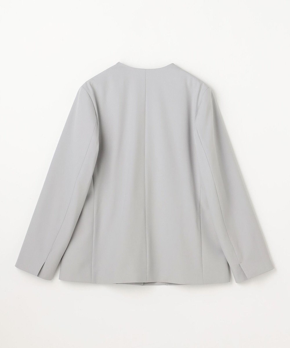 ANY L イージーケアライトストレッチノーカラージャケット 