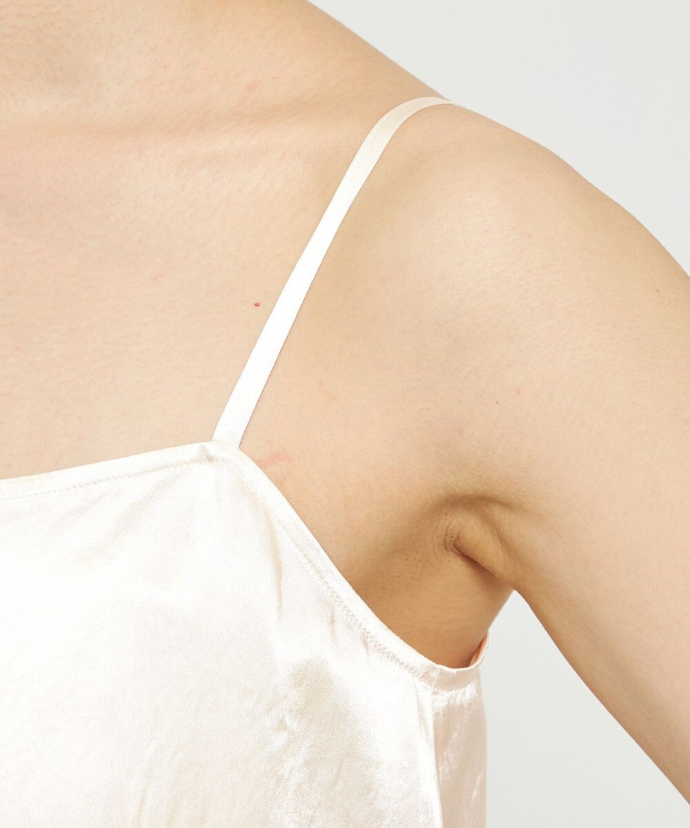 uncrave アセテートヴィンテージサテン キャミソールブラウス 