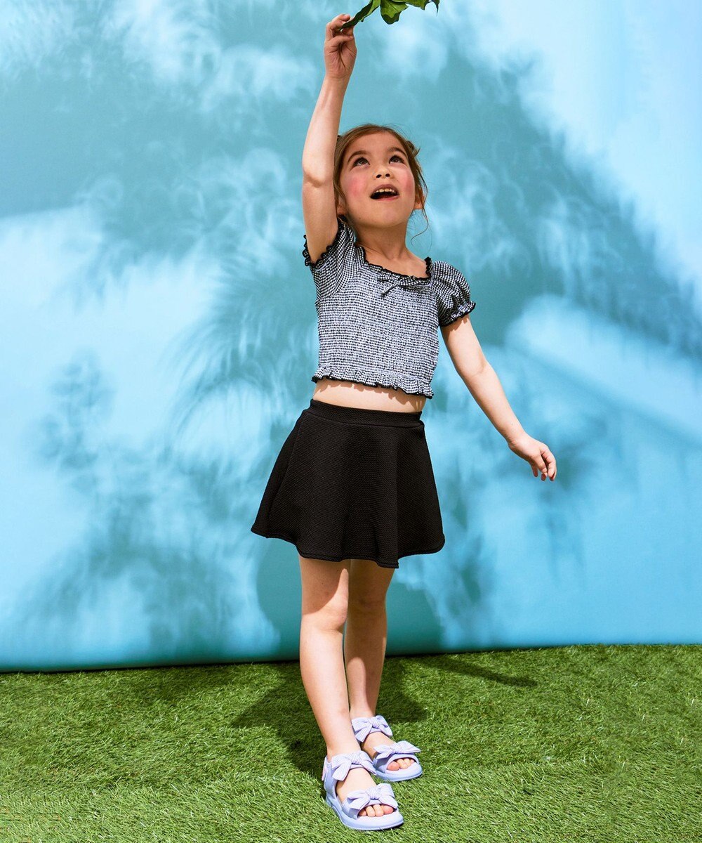 ANY KIDS ギンガムチェック セパレート 水着 