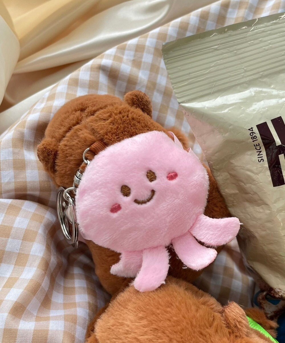 WEGO リュックカピバラぬいぐるみキーホルダー 