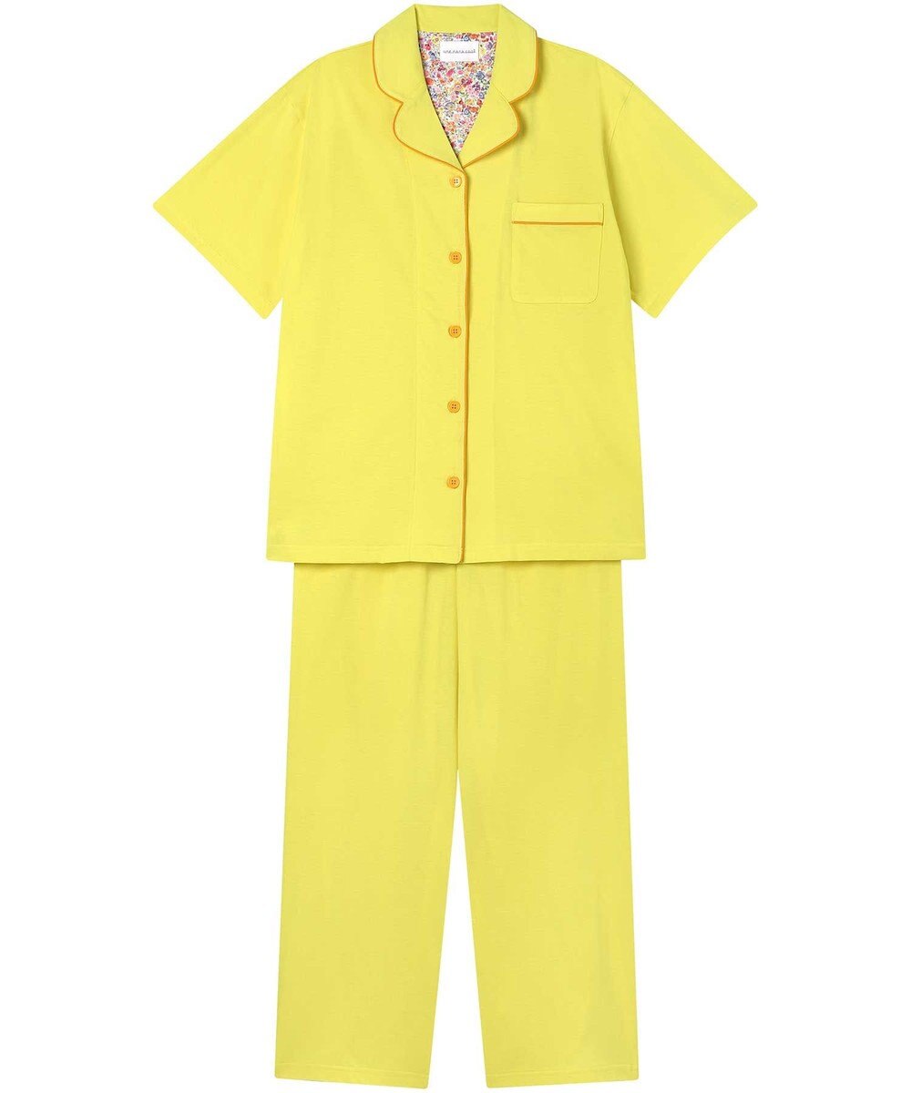 une nana cool 【綿100％】40ハイゲージ天竺半袖パジャマ MADE WITH LIBERTY FABRIC 