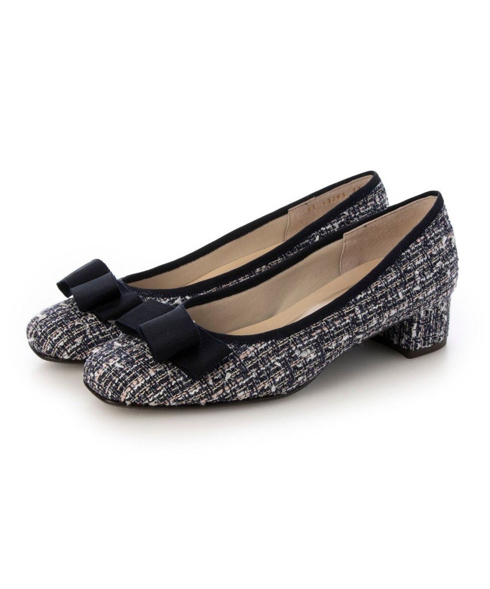 Riz raffinee <Riz raffinee>スクエアトゥリボンパンプス 