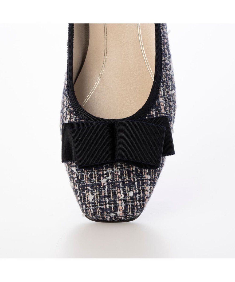Riz raffinee <Riz raffinee>スクエアトゥリボンパンプス 