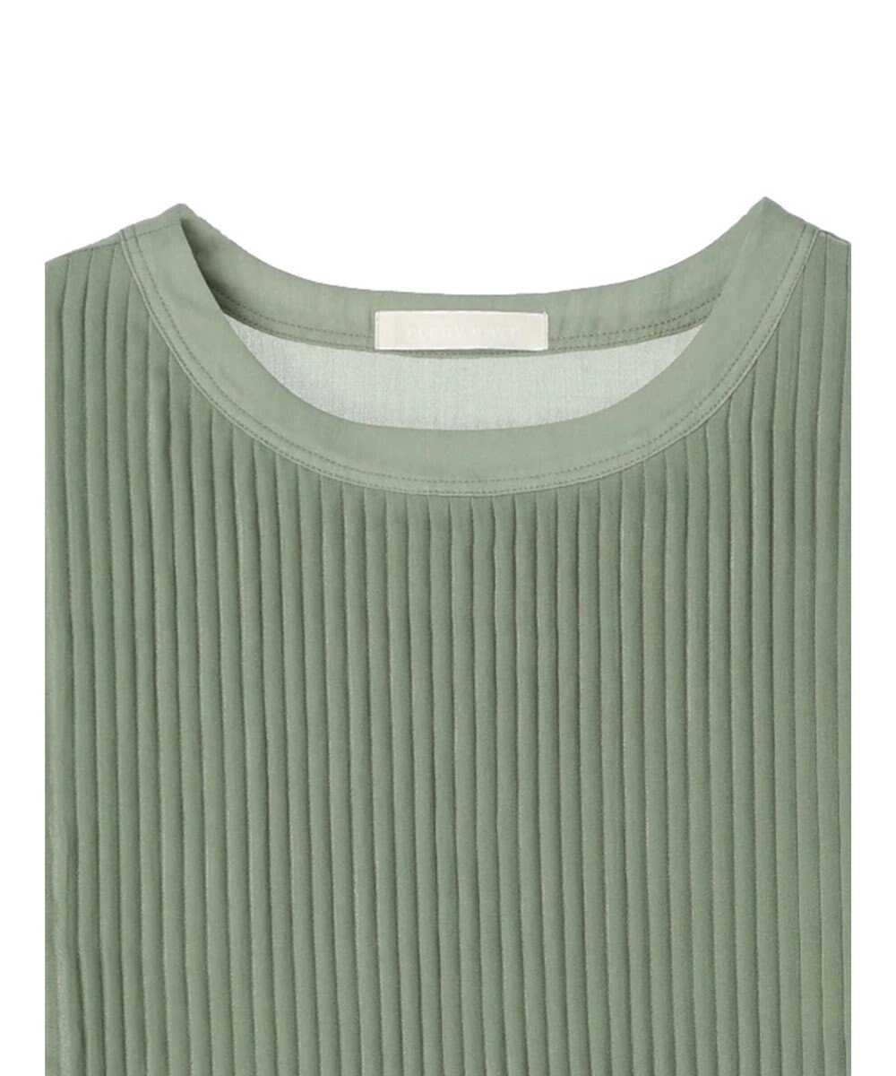 Green Parks ・ｆｕｒｒｙ　ｒａｔｅ　ピンタックボイルブラウス 