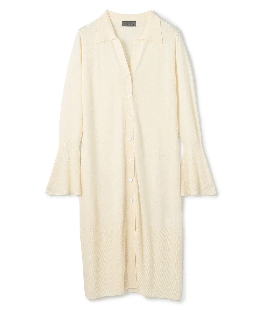 uncrave ハイゲージニット ロングカーディガン 